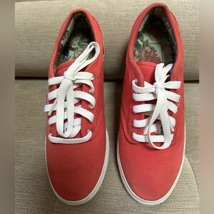 Vans Off The Wall Low Top Canvas Shoes Women’s Size 7